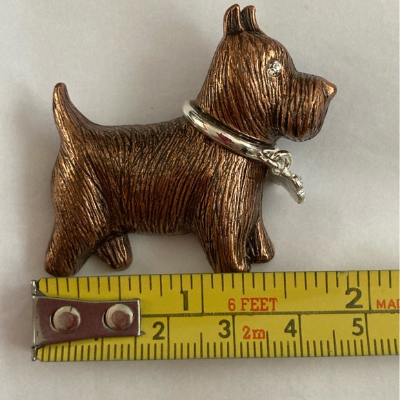Scottish Terrier brooch Scottie Dog - Picture 6 of 7